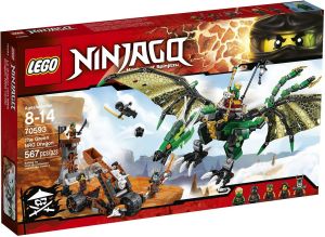 LEGO Ninjago Zielony smok NRG (70593) 1