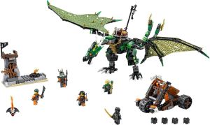 LEGO Ninjago Zielony smok NRG (70593) 3