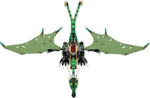 LEGO Ninjago Zielony smok NRG (70593) 7
