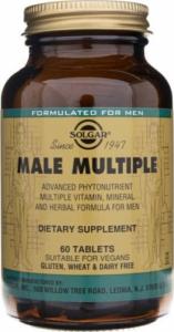 Solgar Solgar Male Multiple dla mężczyn 60 tabletek 1