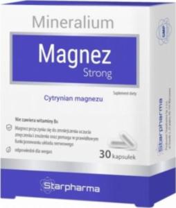 STARPHARMA Starpharma Mineralium Magnez Strong 30 k cytrynian 1
