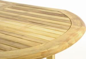 Divero Stół owalny ogrodowy DIVERO - wysuwany - 170/230 cm 7