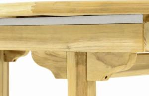 Divero Stół owalny ogrodowy DIVERO - wysuwany - 170/230 cm 9