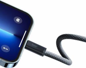 Kabel USB Baseus USB-C - Lightning 1 m Szary (031238) 4