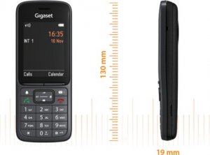 Telefon stacjonarny Gigaset SL800H PRO Grafitowy 4