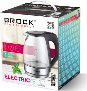 Czajnik Brock WK2105 BK Srebrny 3