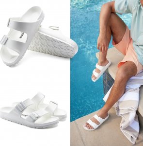 Birkenstock Birkenstock Arizona 129441 białe 46 18