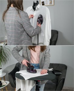 Parownica do ubrań Yoer PAROWNICA do ubrań 2300W ŻELAZKO Parowe Steamer 2w1 PRASOWACZ Generator pary STACJA PAROWA -YOER X-Impressive GS01P 4