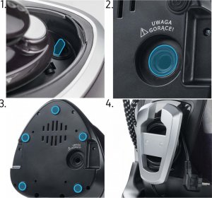 Parownica do ubrań Yoer PAROWNICA do ubrań 2300W ŻELAZKO Parowe Steamer 2w1 PRASOWACZ Generator pary STACJA PAROWA -YOER X-Impressive GS01P 13