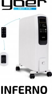 Grzejnik Yoer OFR1025W olejowy 2500 W 2