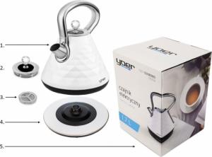 Czajnik Yoer EK01W Biały 13