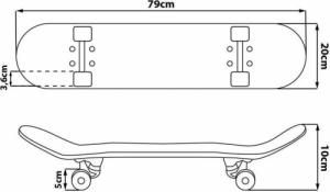 Deskorolka Upominkarnia DESKOROLKA DREWNIANA DUŻA MINNIE PINK 2