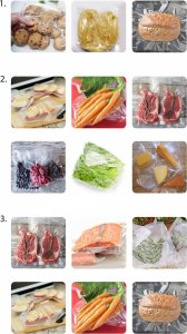 Yoer ZGRZEWARKA próżniowa AUTOMATYCZNA PAKOWARKA Waga Kuchenna MARYNOWANIE - YOER Fresh Food VSS01BK 9