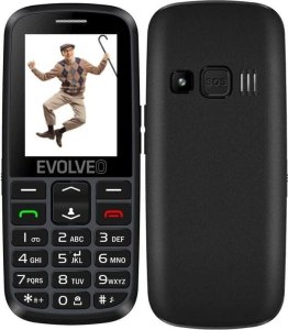 Telefon komórkowy Evolveo EasyPhone EG telefon komórkowy dla seniorów z ładowarką czarny 4