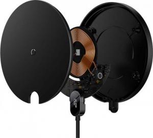 Ładowarka Baseus Digital LED Indukcyjna 1x USB-A 2 A (BSU3185BLK) 4