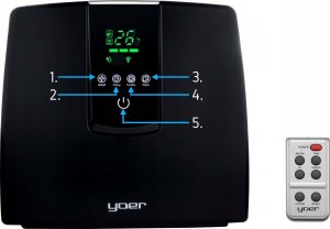 Oczyszczacz powietrza Yoer AP02BK 5