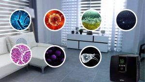 Oczyszczacz powietrza Yoer AP02BK 10