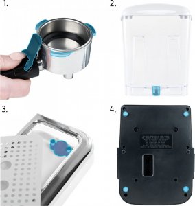 Ekspres ciśnieniowy Yoer Breve EM01W 10