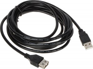Kabel USB USB-A - USB-A 3 m Czarny (USB-WG/3.0M) 1