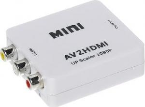 Adapter AV RCA (Cinch) x3 - HDMI biały (AV/HDMI) 1