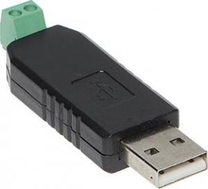 Adapter USB USB - RS-485 Czarny  (USB/RS485) 1