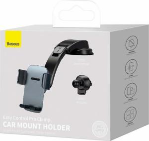 Baseus Uchwyt samochodowy Baseus Easy Control Pro do kratki / na kokpit (szary) 2