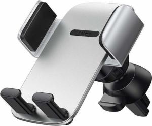 Baseus Uchwyt samochodowy Baseus Easy Control Pro do kratki / na kokpit (srebrny) 4