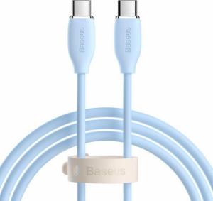 Kabel USB Baseus USB-C - USB-C 2 m Niebieski (CAGD030103) 1