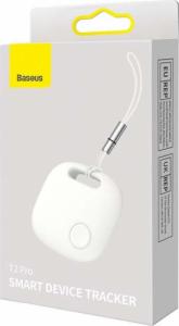 Baseus Lokalizator Bluetooth T2 Pro ze smyczą (biały) 5