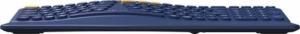 Klawiatura Delux GM903CV Bezprzewodowa Niebieska US (GM903CV) 5