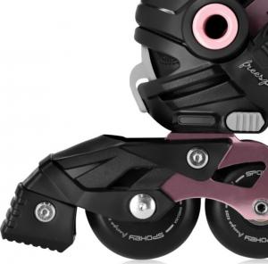 Rolki Spokey Freespo Kids rekreacyjne regulowane różowe r. 31-34 3