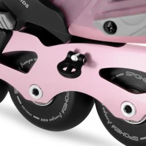 Rolki Spokey Freespo Kids rekreacyjne regulowane różowe r. 31-34 4