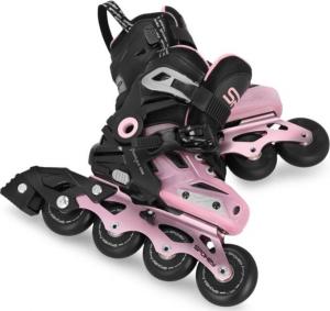 Rolki Spokey Freespo Kids rekreacyjne regulowane różowe r. 31-34 5
