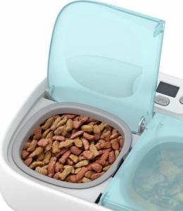 Petoneer Inteligentna dwukomorowa miska z wkładem chłodzącym Two-Meal Feeder 2
