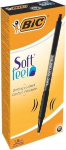 Bic Długopis Soft Feel czarny (12szt) BIC 1