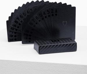 Ombre Karty do gry - czarne A583 2