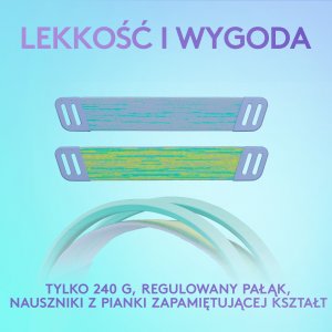 Słuchawki Logitech G335 Zielone (981-001024) 2