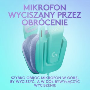 Słuchawki Logitech G335 Zielone (981-001024) 5