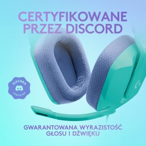 Słuchawki Logitech G335 Zielone (981-001024) 9