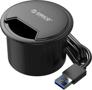 HUB USB Orico biurkowy USB 3.1 Gen1 4x USB A (DESK-4U-BK-BP) 2