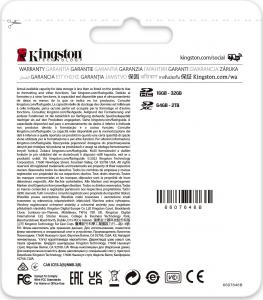 Karta Kingston Canvas React Plus SDXC 128 GB Class 10 UHS-II/U3 V90 (SDR2/128GB) 4