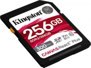 Karta Kingston Canvas React Plus SDXC 256 GB Class 10 UHS-II/U3 V90 (SDR2/256GB) 2