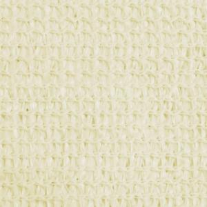 vidaXL Żagiel przeciwsłoneczny, 160 g/m, kremowy, 4,5x4,5x4,5 m, HDPE 3