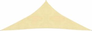 vidaXL Żagiel przeciwsłoneczny, 160 g/m, beżowy, 4,5x4,5x4,5m, HDPE 2