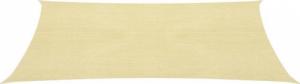 vidaXL Żagiel przeciwsłoneczny, 160 g/m, beżowy, 2,5x4,5 m, HDPE 2