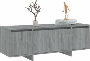 vidaXL vidaXL Szafka pod telewizor, szary dąb sonoma, 120x30x40,5 cm, płyta 4