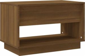 vidaXL vidaXL Szafka pod TV, brązowy dąb, 70x41x44 cm, płyta wiórowa 6