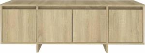 vidaXL vidaXL Szafka pod TV, dąb sonoma, 120x30x40,5 cm, płyta wiórowa 5