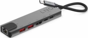 Stacja/replikator Linq 6w1 PRO USB-C (LQ48015) 1