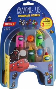 Figurka Toikido Among Us Crewmate zestaw 5 figurek seria 2 + akcesoria 1